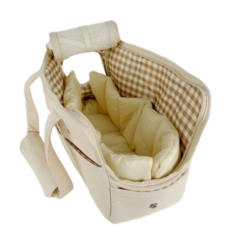 Puppy Go Out Handbag Beige