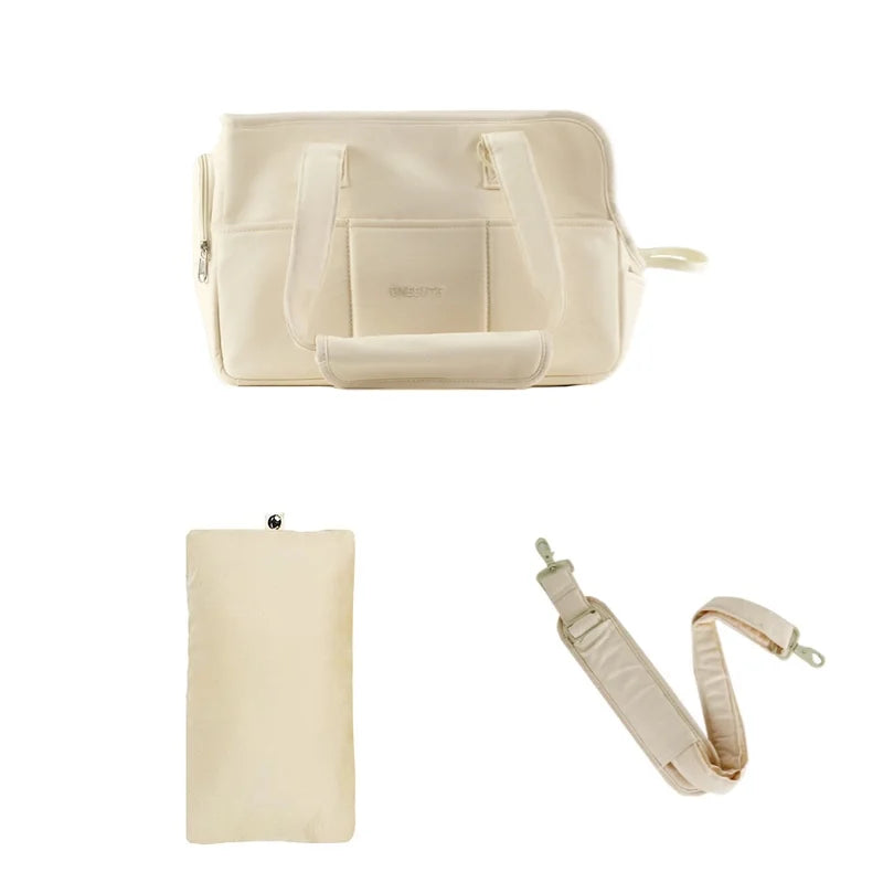 Puppy Go Out Handbag Beige