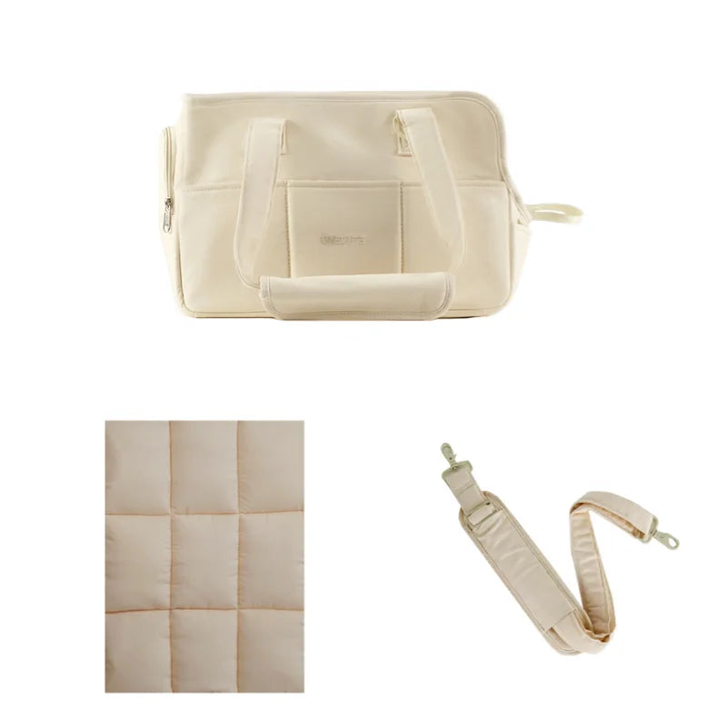 Puppy Go Out Handbag Beige